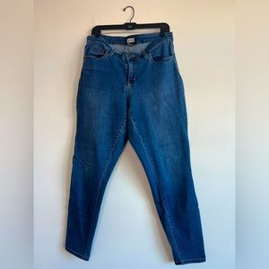 Ava & Viv Skinny Blue Jean Mid-Rise Size 14W